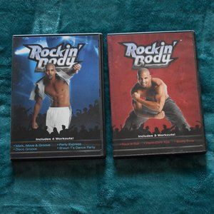 Rockin' Body Shaun T Workout Dance DVDs